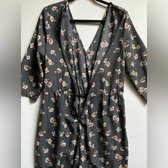 Autre Marque Molly & Bracken Floral Jumpsuit Sz L - Picture 5 of 15